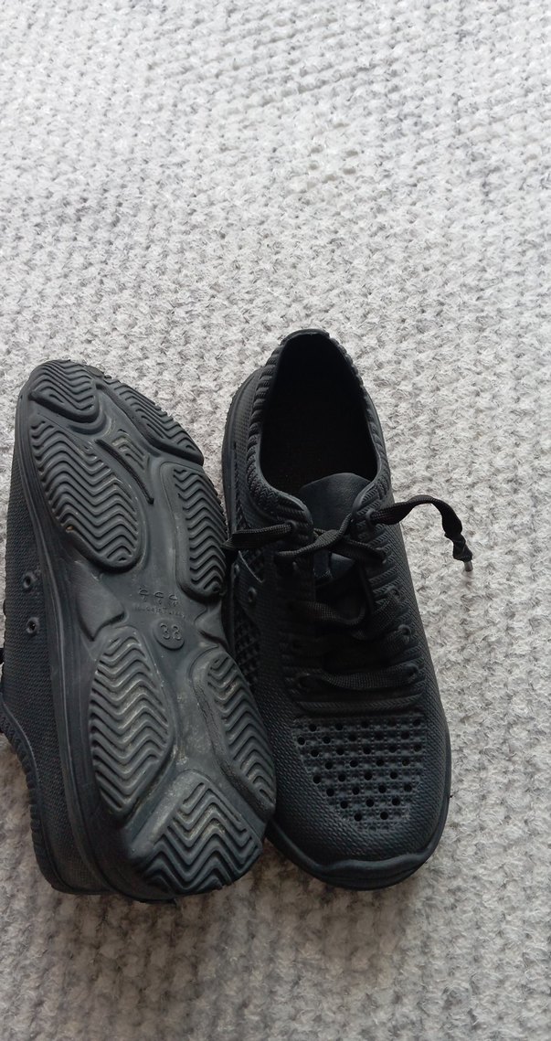 Siyah Bağcıklı Spor ayakkabı - Görsel 3