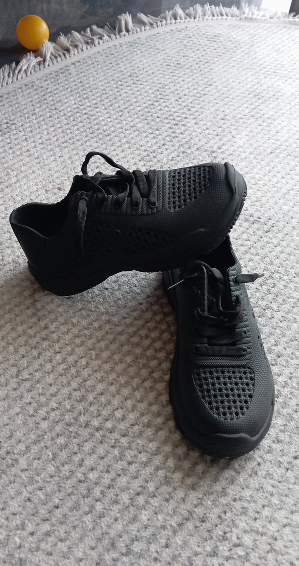 Siyah Bağcıklı Spor ayakkabı - Görsel 2