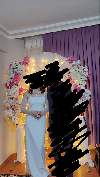 m Beden Nikah elbisesi