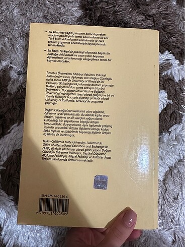  İnsan ve davranışı Doğan cüceloğlu
