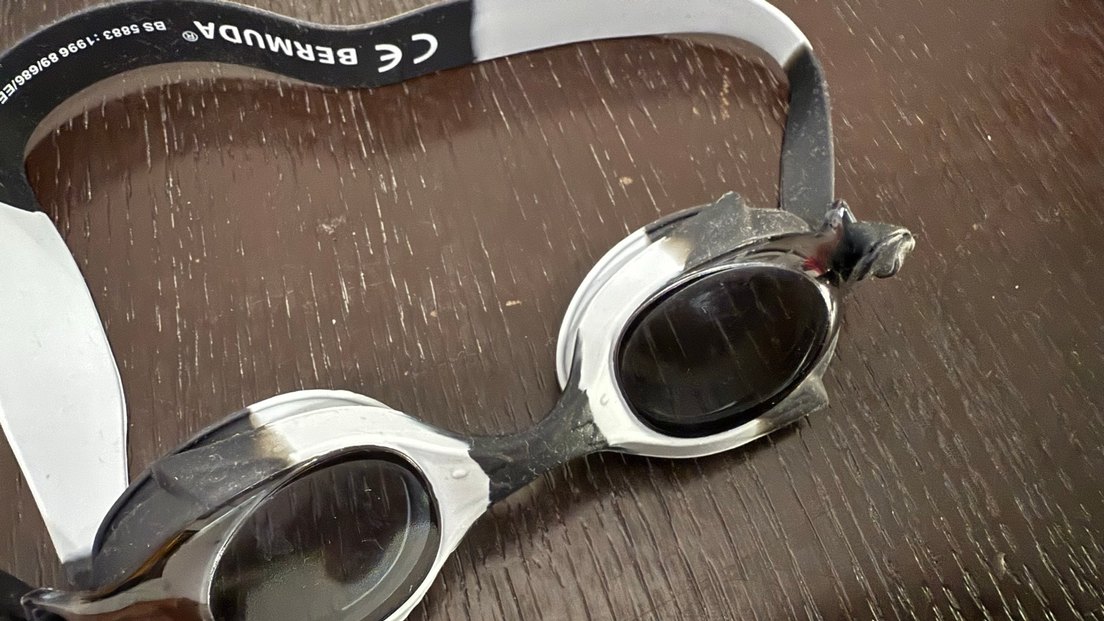 Gri - siyah Ayarlanabilir Yüzücü Gözlüğü - Görsel 2