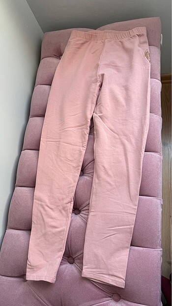 12-13 Yaş Beden Tayt pembe