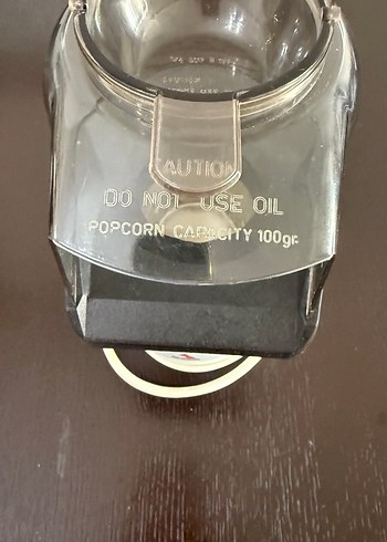 Beyaz Popcorn Makinesi - Görsel 6