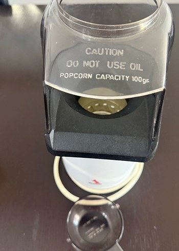 Beyaz Popcorn Makinesi - Görsel 5