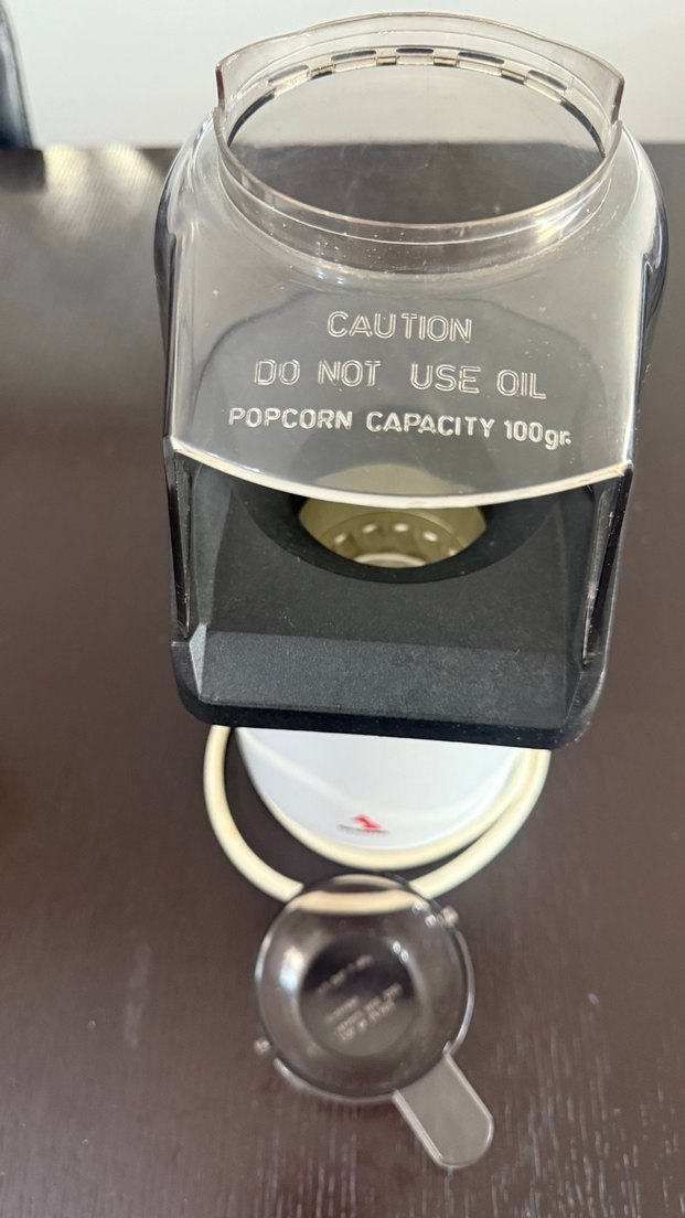 Beyaz Popcorn Makinesi - Görsel 5