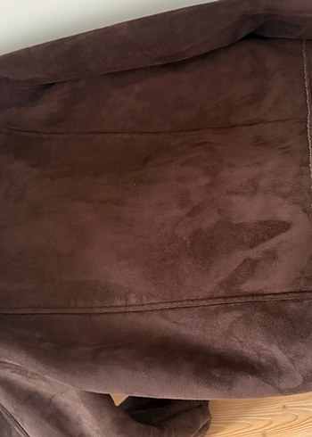 Kahverengi Süet Fermuarlı Erkek Kaban - Görsel 9