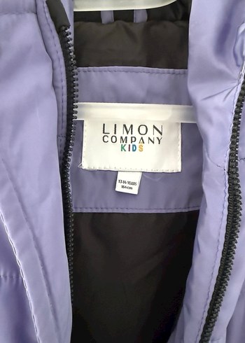 Kürklü Kapüşonlu Mor Uzun Mont - Görsel 2