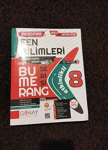  Beden 8. Sınıf bumerang fen bilimleri