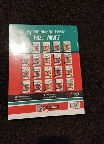  Beden Renk 8. Sınıf bumerang fen bilimleri