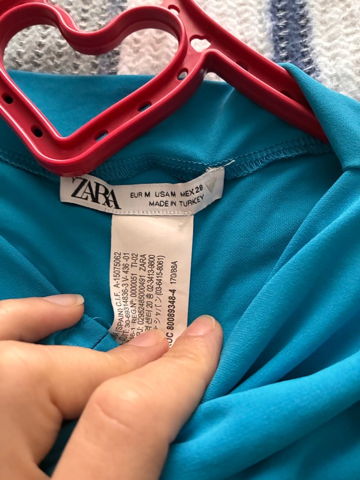 Turkuaz Drapeli mini elbise - Görsel 3