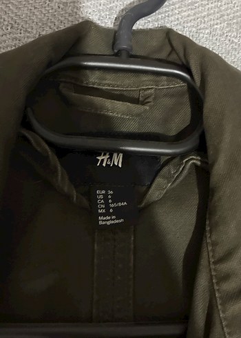 Haki Süet Kemerli Midi Kadın Ceket - Görsel 2