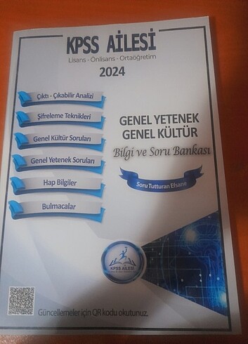 KPSS AİLESİ GENEL KÜLTÜR VE GENEL YETENEK