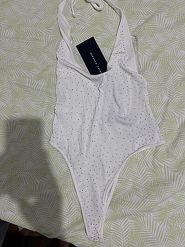 Bershka Bershka taşlı body