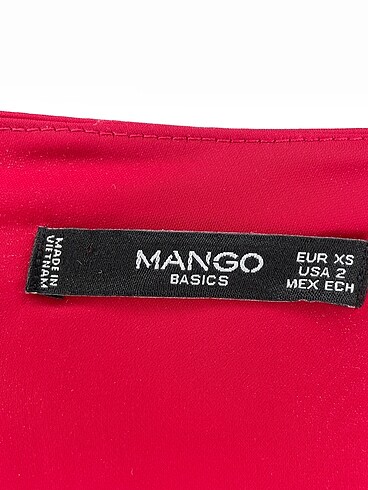xs Beden kırmızı Renk Mango Bluz %70 İndirimli.