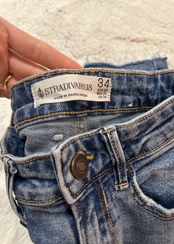 Gri Mavi Kadın Denim Pantolon - Görsel 2