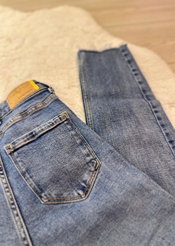 Gri Mavi Kadın Denim Pantolon - Görsel 10