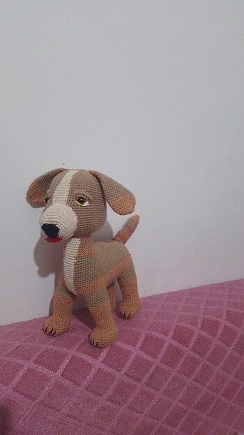 Amigurumi örgü köpek 