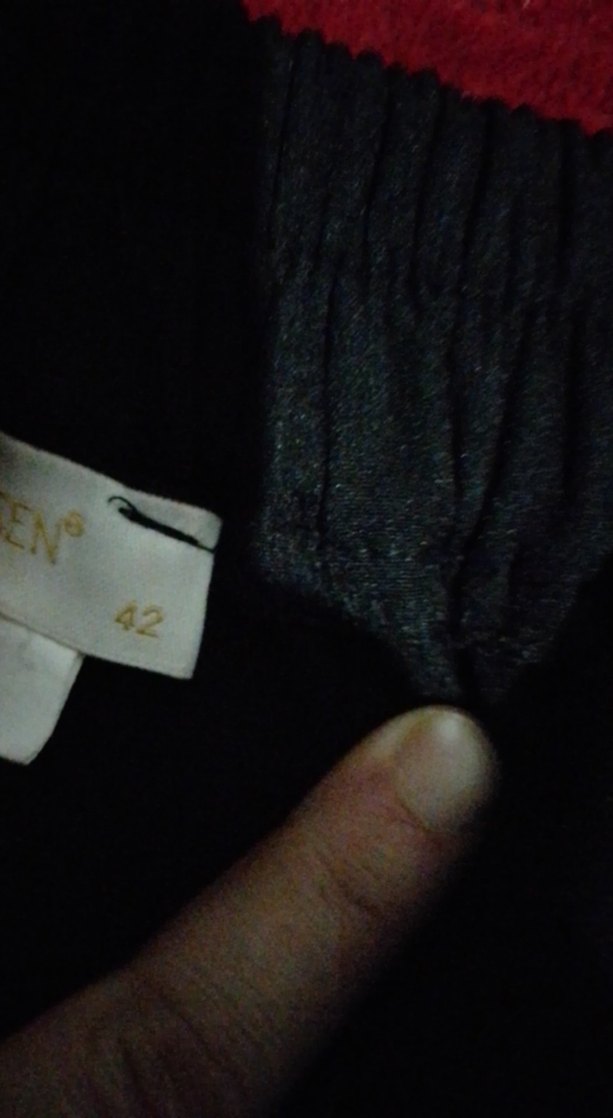 Gri Kadın Pilili Kumaş Pantolon - Görsel 3