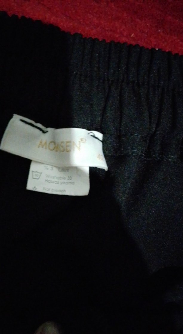 Gri Kadın Pilili Kumaş Pantolon - Görsel 2