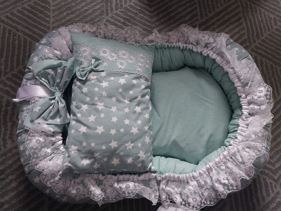 Gri Pastel Bebek Uyku Seti - Görsel 4