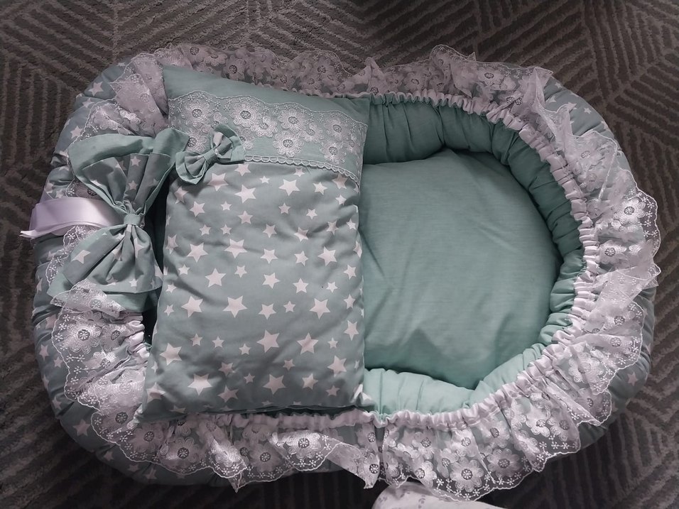 Gri Pastel Bebek Uyku Seti - Görsel 3