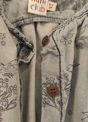 24-36 Ay Beden Jean elbise