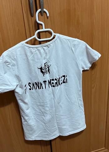 Diğer Beyaz Baskılı Kadın Tişört(Dans Akademisi tişörtüdür)