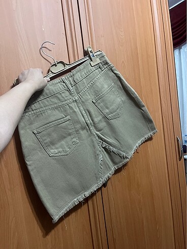 l Beden camel Renk Mini Krem Etek