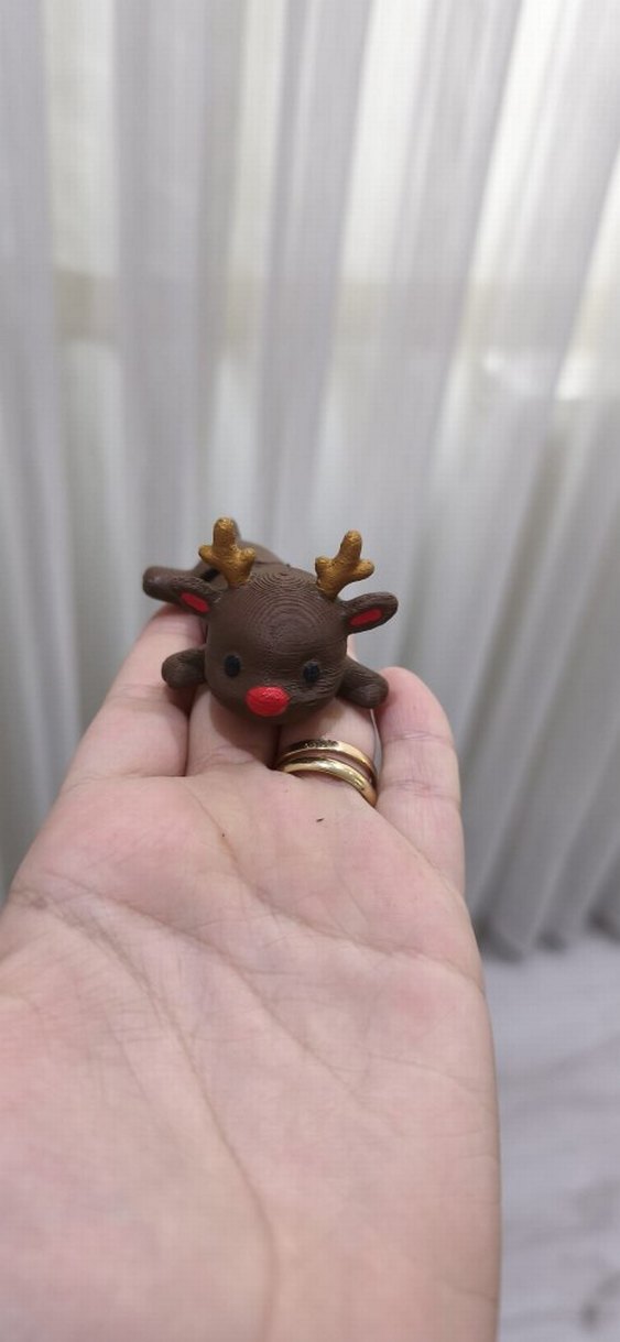 Kahverengi Geyik Figürü - Görsel 2