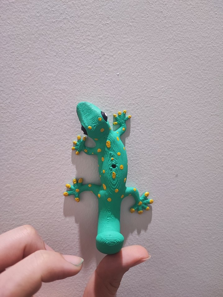 Renkli Turkuaz Kertenkele Figürü
askı aparatı - Görsel 3