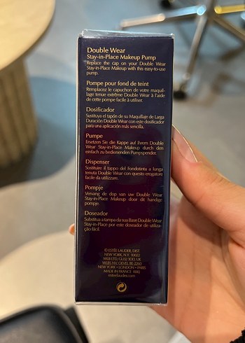 Estee Lauder Estée Lauder Double Wear Stay-in-Place Fondöten pompası