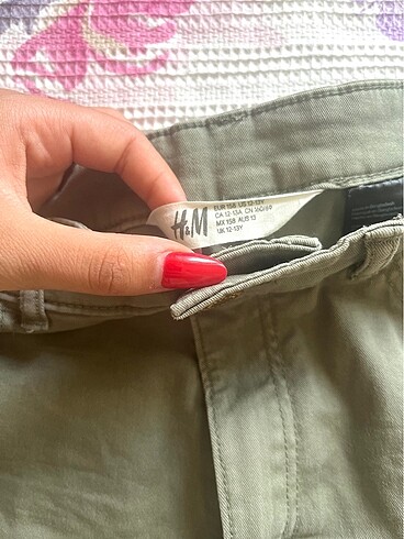 xs Beden haki Renk H&M ŞORT
