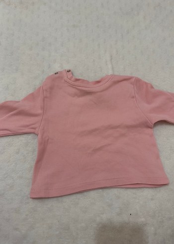LC Waikiki Pembe Baskılı Uzun Kollu Bebek Kıyafet Takımı