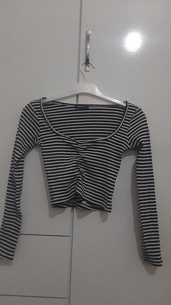 İnce çizgili crop