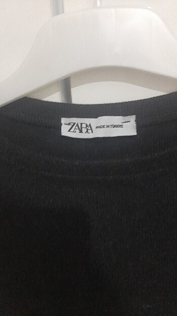 Zara Zara fitilli crop tişört 