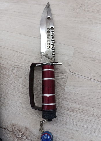 Bordo (Halmak)Komando Bıçağı ve Kamuflaj Kılıfı - Görsel 7