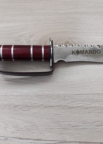 Bordo (Halmak)Komando Bıçağı ve Kamuflaj Kılıfı - Görsel 8