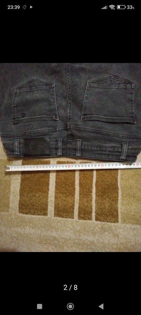 AVVA Gri erkek Kot Pantolon ( 33) - Görsel 2