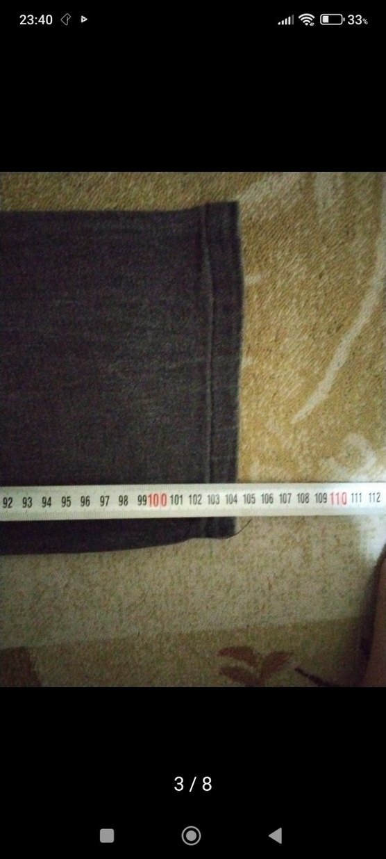 AVVA Gri erkek Kot Pantolon ( 33) - Görsel 3