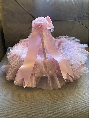 Tasarımcı Pembe bebek sepeti