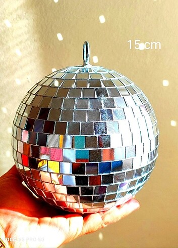 15 cm Disco topu aynalı küre