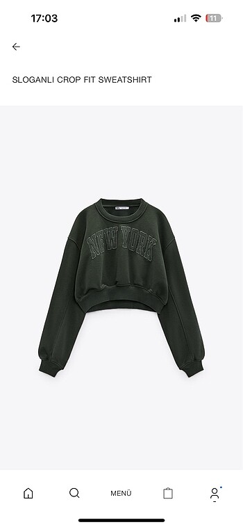 Zara sweatshirt