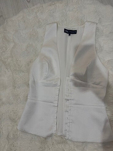 xs Beden Zara saten bluz