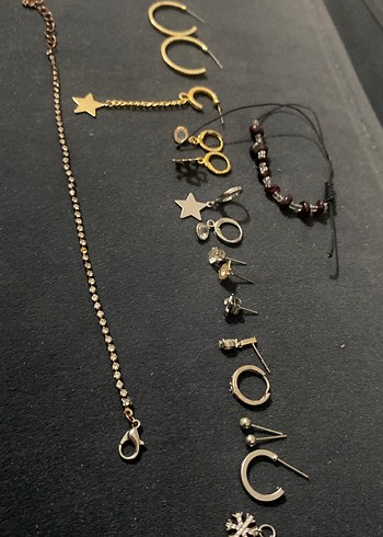 Accessorize Zincir Detaylı Altın Renk Kadın Takı Seti