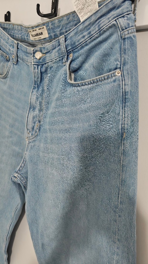 Pull&Bear Açık Mavi Denim Jean — görsel 5/5