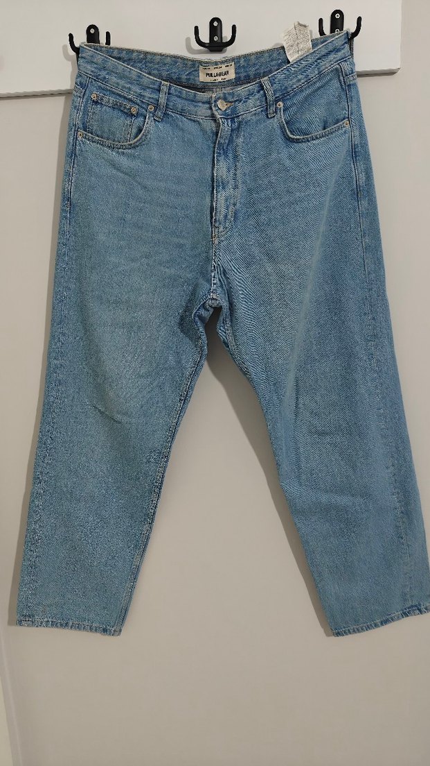Pull&Bear Açık Mavi Denim Jean — görsel 2/5