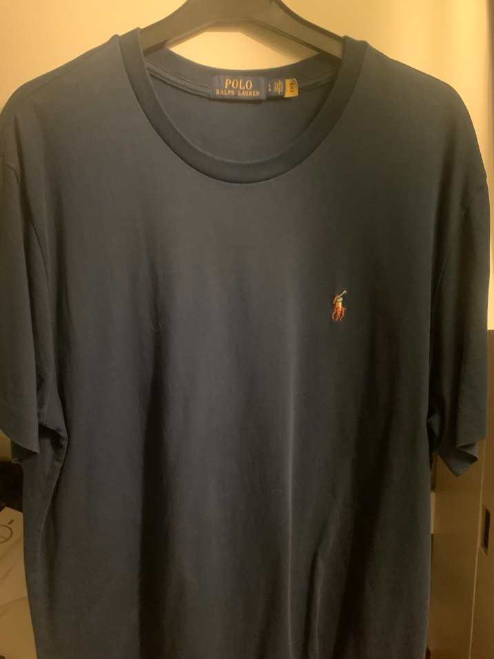 Lacivert Polo Ralph Lauren Erkek tişört - Görsel 3