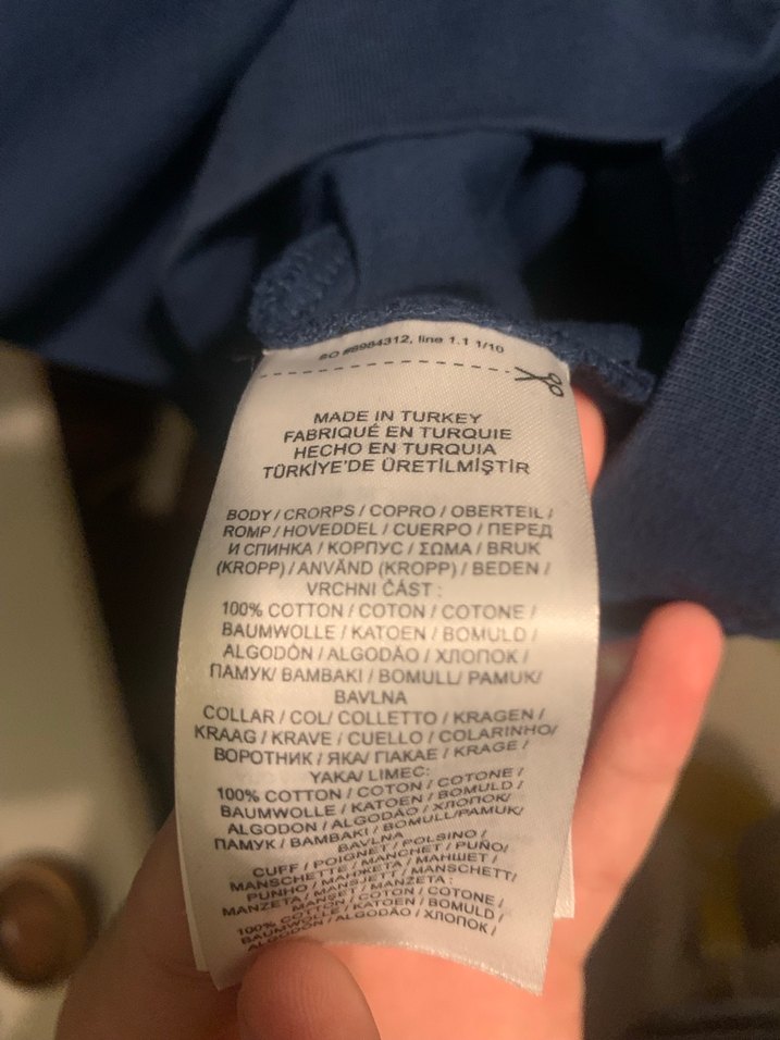 Lacivert Polo Ralph Lauren Erkek tişört - Görsel 2