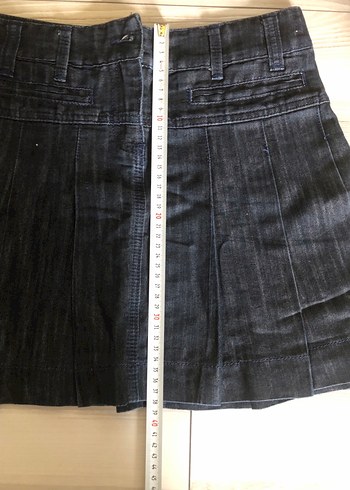 xs Beden lacivert Renk ADL Jean Mimi Etek