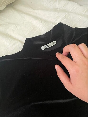 LTB Ltb marka kadife crop